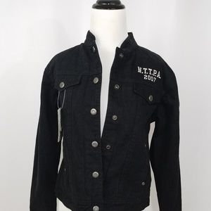 Walls Black Denim New w/tags Jacket